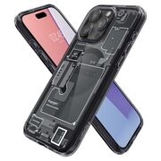 Husa iPhone 15 Pro Spigen Ultra Hybrid MagSafe Zero One, negru
