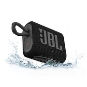 Boxa wireless portabila Bluetooth JBL GO3, IP67, negru