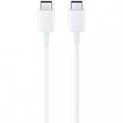 Cablu Samsung tip C, USB-C to Type-C Fast Charging 3A, 1m, alb, bulk, EP-DA705BWE