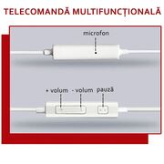 Casti in-ear originale Samsung, microfon, Jack 3.5mm, negru, bulk, EHS64AVFBE