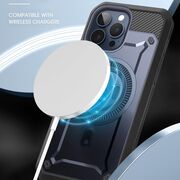 Husa iPhone 15 Pro Max Supcase Unicorn Beetle Pro MagSafe, albastru