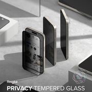 Folie sticla iPhone 15 Plus Ringke Cover Display Tempered Glass, privacy