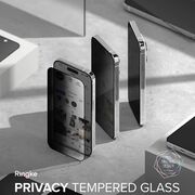 Folie sticla iPhone 15 Pro Max Ringke Cover Display Tempered Glass, privacy