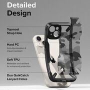 Husa iPhone 15 Ringke Fusion X Design, camo black