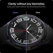 Set 2 x folii Spigen - Glas.tR EZ Fit (2 pack) - Samsung Galaxy Watch 6 Classic 43mm - clear