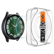 Set 2 x Folii Spigen - Glas.tR EZ Fit (2 pack) - Samsung Galaxy Watch 6 Classic 47mm - clear