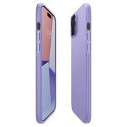 Husa iPhone 15 Spigen Thin Fit, iris purple