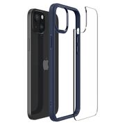 Husa iPhone 15 Spigen Ultra Hybrid, clear - navy blue