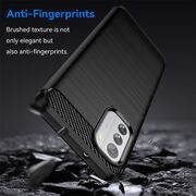 Husa Nokia G22 Carbon Silicone, negru