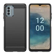 Husa Nokia G22 Carbon Silicone, negru