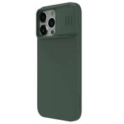 Husa iPhone 15 Pro Max Nillkin CamShield Silky MagSafe, Foggy Green