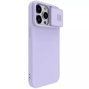 Husa iPhone 15 Pro Max Nillkin CamShield Silky MagSafe, misty purple