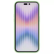 Husa iPhone 15 Pro Nillkin CamShield Silky MagSafe, mint green