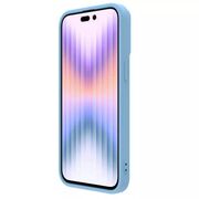 Husa iPhone 15 Pro Max Nillkin CamShield Silky MagSafe, Haze Blue