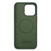 Husa iPhone 15 Pro Nillkin CamShield Silky MagSafe, foggy green