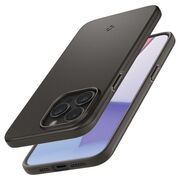 Husa iPhone 15 Pro Max Spigen Thin Fit, Gunmetal