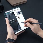 Husa Samsung Galaxy Z Fold 5 Nillkin QIN Pro Leather, negru