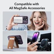 Husa iPhone 14 Pro Max Classic Hybrid Halolock MagSafe, Clear Purple