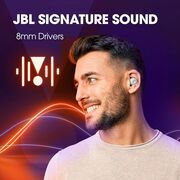 Casti JBL Vibe 100TWS, True wireless, Bluetooth, In-ear, Microfon, Ivory