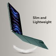 Husa iPad Pro 11 inch 2022, 2021, 2020 cu functie wake-up/sleep ESR - Ascend Trifold - forest green
