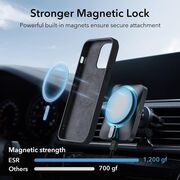 Husa iPhone 15 Plus cu MagSafe ESR - Cloud Soft HaloLock - negru