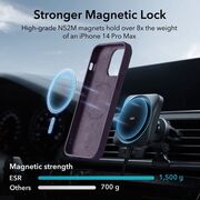 Husa iPhone 14 Pro Max ESR cu MagSafe Cloud Soft HaloLock Kickstand, mov
