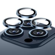 Folie sticla camera iPhone 15 Pro / 15 Pro Max ESR Lens Protector, albastru