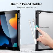 Husa iPad 10.2 inch 9/8/7 2021/2020/2019 ESR - Rebound Hybrid Magnetica 2 in 1 cu functie stand si sleep/wake-up, negru