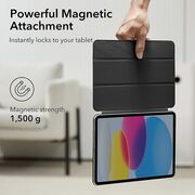 Husa iPad 10 2022 10.9 inch ESR - Rebound Magnetic functie stand si sleep/wake-up, negru