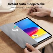Husa iPad 10 2022 10.9 inch ESR - Rebound Magnetic functie stand si sleep/wake-up - grey