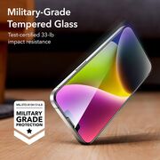 Set 2 x Folie din sticla iPhone 13 / 13 Pro ESR - Tempered Glass cu aplicator - clear