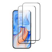 Set 2 x Folie din sticla iPhone 15 Plus ESR - Tempered Glass cu aplicator, margini negru