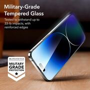 Set 3 x Folie din stilca iPhone 14 Pro ESR - Tempered Glass cu aplicator, clear