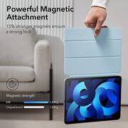 Husa iPad Air 5 2022 / iPad Air 4 2020 ESR - Rebound Magnetic functie stand si sleep/wake-up - sky blue