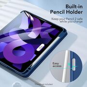 Husa iPad Air 5 2022 / iPad Air 4 2020 10.9" ESR Rebound Pencil, albastru