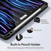 Husa iPad Pro 11" 2022 / 2021 / 2020 ESR - Rebound Pencil cu slot pentru Apple Pencil, negru