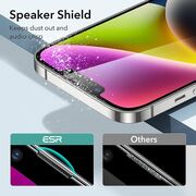 Set 3 x Folie din sticla iPhone 14 ESR - Tempered Glass cu aplicator, clear