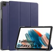 Husa Samsung Galaxy Tab A9 8.7 inch UltraSlim de tip stand, navy blue