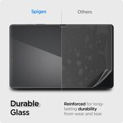 Folie sticla Samsung Galaxy Tab S9 FE Spigen Glas.tR Slim, transparenta