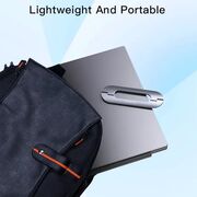 Suport laptop birou, stand notebook Yesido LP03, argintiu