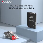 Card de memorie, spatiu de stocare + adaptor Yesido FL14, 256GB