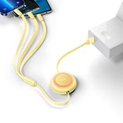 Cablu date retractabil Type-C, iPhone, Micro-USB Baseus, CAMJ010011