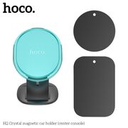 Suport telefon auto magnetic pentru bord Hoco H2, gri