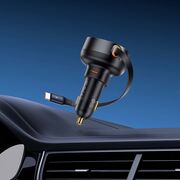 Incarcator auto bricheta Fast Charging Baseus Type-C, 60W, cu cablu USB Type-C, 70cm, C00057802111-01