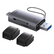 Card reader USB, Type-C la Miro-SD, SD Baseus, gri, WKQX060113