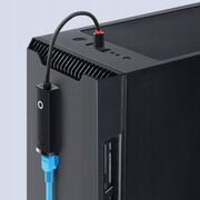 Adaptor USB-C la RJ45 Baseus, 100Mbps, alb, WKQX000202