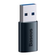 Adaptor OTG USB 3.1 la Type-C Baseus, albastru, ZJJQ000103