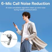 Casti True Wireless Bluetooth Baseus Bowie M3, alb