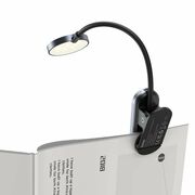 Veioza, lampa pentru birou, lampa pentru citit cu clips Baseus DGRAD-0G, space grey