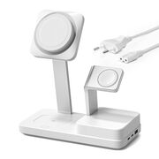 Statie wireless 5in1 GaN MagSafe iPhone, AirPods, Apple Watch ESR